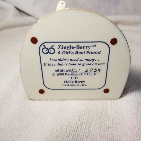 Zingle-Berry, 1999 Edition Holly Berry #2955 - Picture 6 of 7